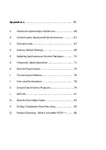 Preview for 8 page of Unitech PC55 Colour User'S Installation And Configuration Manual