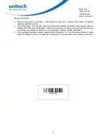 Preview for 37 page of Unitech PS8000 User Manual