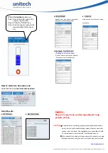 Preview for 2 page of Unitech RG630 Quick Start Manual