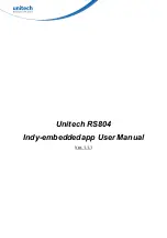 Unitech RS804 User Manual preview