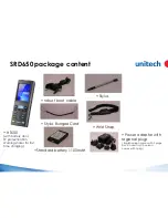 Unitech SRD650 User Manual preview