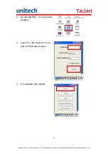 Preview for 21 page of Unitech Tashi MT65EM1 User Manual