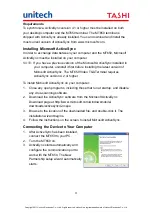 Preview for 30 page of Unitech Tashi MT65EM1 User Manual