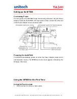 Preview for 10 page of Unitech Tashi MT688 User Manual