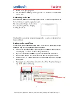 Preview for 11 page of Unitech Tashi MT688 User Manual