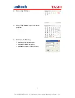 Preview for 17 page of Unitech Tashi MT688 User Manual