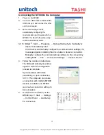 Preview for 20 page of Unitech Tashi MT688 User Manual