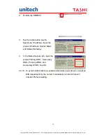 Preview for 24 page of Unitech Tashi MT688 User Manual