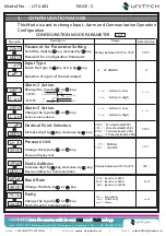 Preview for 7 page of Unitech UT-1401 Operation Manual