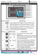 Предварительный просмотр 3 страницы Unitech UT-1405 Operation Manual