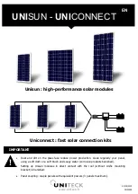 Uniteck Uniconnect 1.6 Manual preview