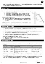 Preview for 5 page of Uniteck UNIFIX 100 SF Installation Manual