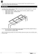 Preview for 8 page of Uniteck UNIFIX 100WP Manual