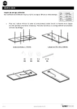 Preview for 4 page of Uniteck UNIFIX 150 B Manual