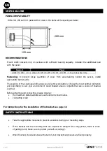 Preview for 6 page of Uniteck UNIFIX 20.1 WB Manual