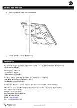 Предварительный просмотр 9 страницы Uniteck UNIFIX 20S Manual