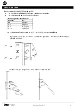 Предварительный просмотр 12 страницы Uniteck UNIFIX 20S Manual