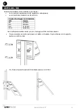 Предварительный просмотр 16 страницы Uniteck UNIFIX 20S Manual