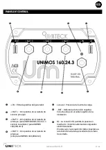 Предварительный просмотр 21 страницы Uniteck UNIMOS 80/24.2 Manual