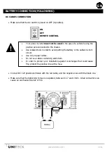 Preview for 29 page of Uniteck UNIPOWER 800.12 PRO Instruction Manual