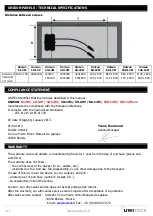 Preview for 4 page of Uniteck UNISUN Series Manual