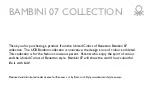 Предварительный просмотр 2 страницы United Colors of Benetton Bambini 07 Luce Manual