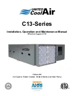 United cool air C13-Series Installation, Operation And Maintenance Manual preview