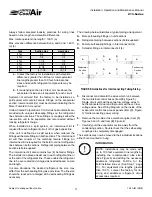 Preview for 11 page of United cool air C13-Series Installation, Operation And Maintenance Manual