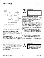 Preview for 13 page of United CoolAir AVW08 Installation, Operation And Maintenance Manual