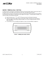 Preview for 8 page of United CoolAir MARVEL MINI Installation, Operation And Maintenance Manual