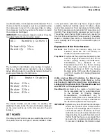 Preview for 40 page of United CoolAir MARVEL MINI Installation, Operation And Maintenance Manual