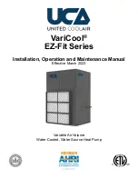 United CoolAir VariCool EZ-Fit Series Installation, Operation And Maintenance Manual preview