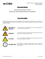 Preview for 4 page of United CoolAir VertiCool CLASSIC Installation, Operation And Maintenance Manual