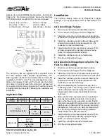 Preview for 8 page of United CoolAir VertiCool CLASSIC Installation, Operation And Maintenance Manual