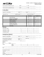 Preview for 34 page of United CoolAir VertiCool CLASSIC Installation, Operation And Maintenance Manual