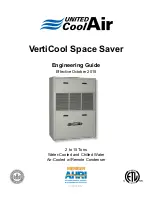 Preview for 1 page of United CoolAir VertiCool Space Saver Engineering Manual