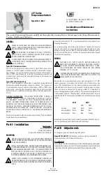 United Electric Controls 117 Series Installation And Maintenance Instructions preview