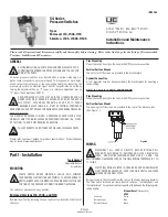 United Electric Controls 54 Series Installation And Maintenance Instructions предпросмотр