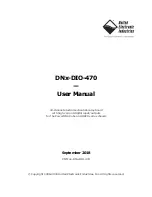 Предварительный просмотр 1 страницы United Electronic Industries DN DIO-470 Series User Manual