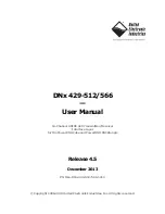 United Electronic Industries DNA 429-512 User Manual preview