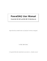 United Electronic Industries PD2-MF User Manual preview