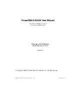 United Electronic Industries PowerDNA DIO-403 User Manual preview