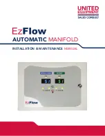 United Equipment EzFlow Installation & Maintenance Manual preview