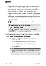 Preview for 7 page of UNITED OFFICE 366662 2101 Operating Instructions And Safety Instructions