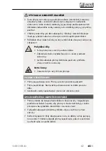 Preview for 68 page of UNITED OFFICE 385039 2107 Operating Instructions And Safety Instructions