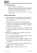 Предварительный просмотр 7 страницы UNITED OFFICE 408062-2207 Operating Instructions And Safety Instructions