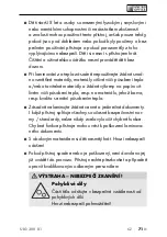 Preview for 74 page of UNITED OFFICE 408062-2207 Operating Instructions And Safety Instructions