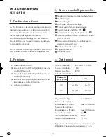 Preview for 14 page of UNITED OFFICE KH 4418 LAMINATOR Operating Instructions Manual