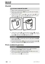 Preview for 69 page of UNITED OFFICE UAV 300 A1 Operating Instructions And Safety Instructions