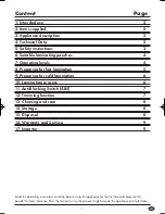 Preview for 3 page of UNITED OFFICE ULG 350 A1 -  5 Operating Instructions Manual